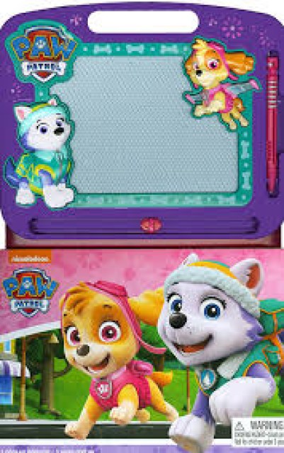 PIZARRA-MAGICA-PAW-PATROL-CHICAS-9782764346099