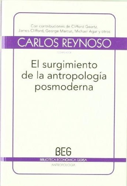 SURGIMIENTO-ANTROPOLOGiA-POSMODERNA,LBEG)-9788497845076